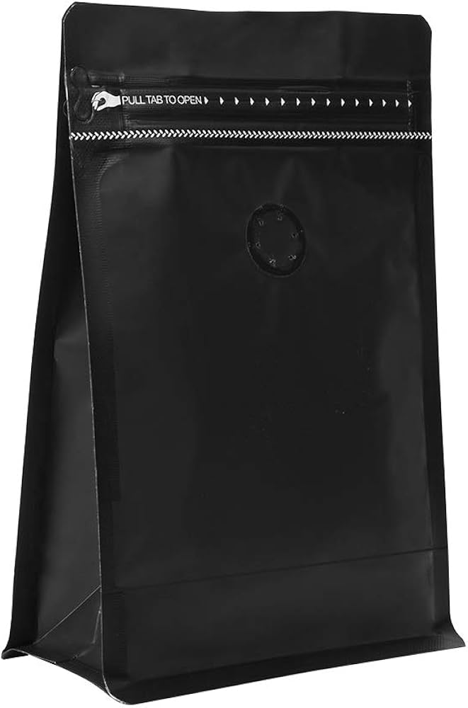 Bolsa de sellado lateral de ocho con válvula
