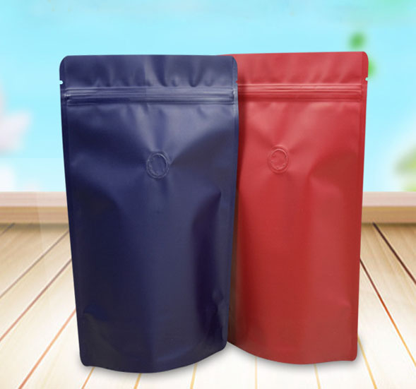Bolsa de pie con válvula